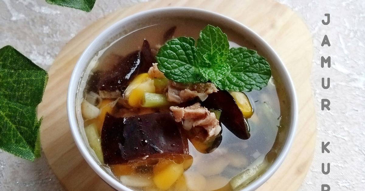 Resep Sup Jamur Kuping Oleh Lia Ariani Cookpad