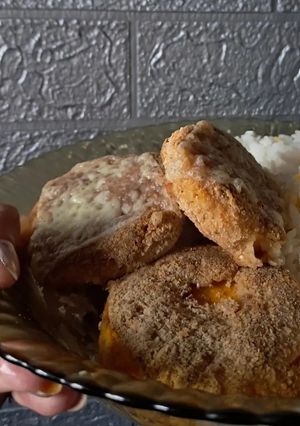 Una foto de Milanesas de calabaza 🎃