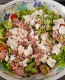 Insalata con pesce e tonno