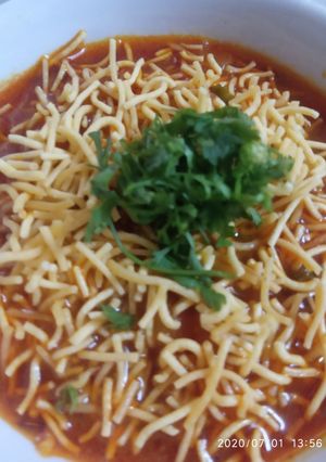 A picture of Sev tamaatar nu shaak.