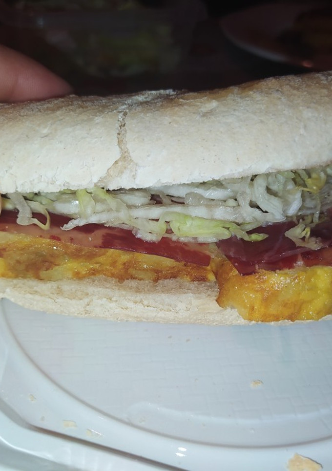 Una foto de Un simple bocata