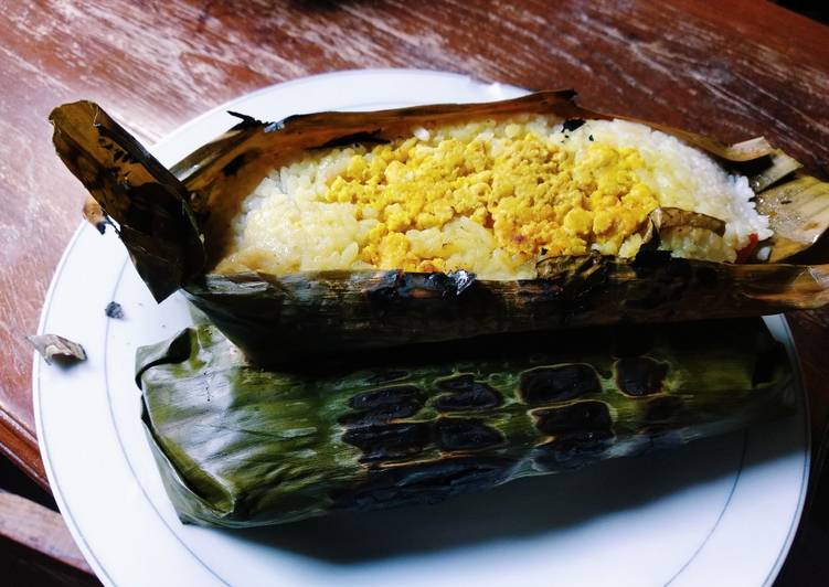Nasi Bakar simple #Sarapanku #cookpadcommunity_Jogja