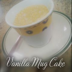 Vanilla Mug Cake A picture of Vanilla Mug Cake.