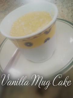 A picture of Vanilla Mug Cake.