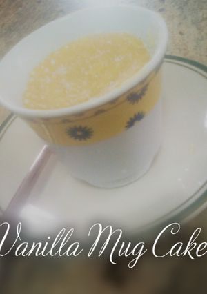 A picture of Vanilla Mug Cake.