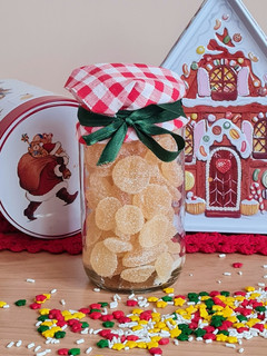 Una foto de Caramelos de miel 🍯 🐝 del antiguo recetario de Té Sol ♥ una idea para regalar en Navidad 🎁