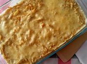 Una foto de bacalao con nata