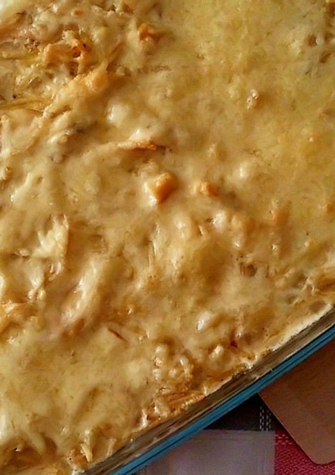 Una foto de Bacalao con nata (receta típica de Portugal)