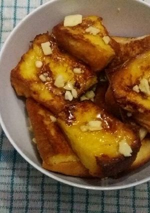 Foto resep French Toast Pisang Keju Madu