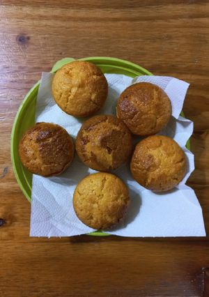 Una foto de Cupcakes de mandarinas
