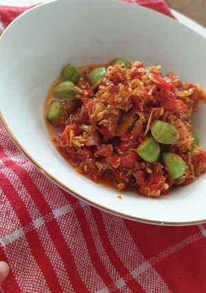 Foto resep Sambal Teri Pete
