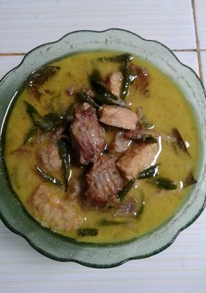 Foto resep Ikan asap masak santan