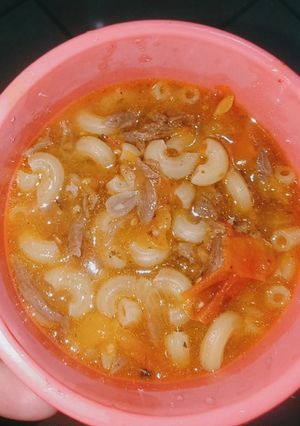 Foto resep Makaroni Daging Saus Tomat - MPASI 10+