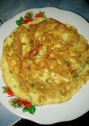 Foto resep Telur dadar simpel
