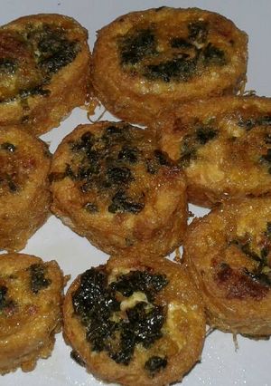 Foto resep Rollade tahu kornet daun singkong 👌