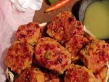 Beetroot lauki muthia