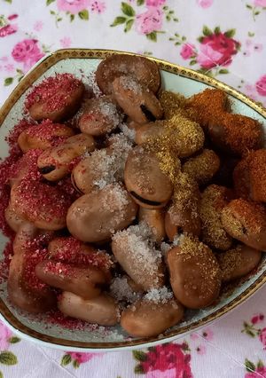 عکسی از دستور باقالی پخته