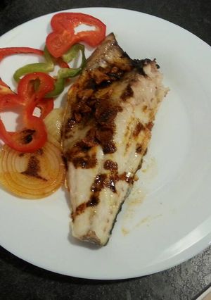 Foto principal de Lubina al horno con pimentón