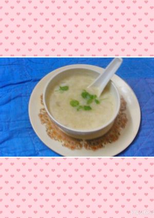 A picture of Cream of Mushroom Soup.
