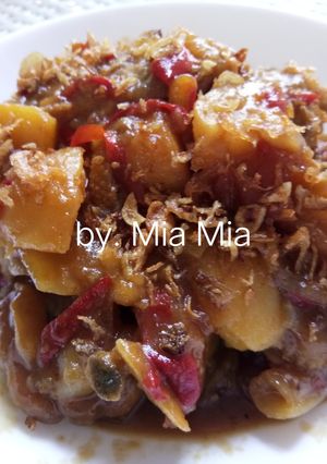 Foto resep Ayam kecap kentang