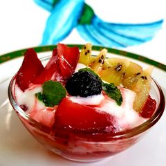 Fruity ice cream A picture of Fruity ice cream.