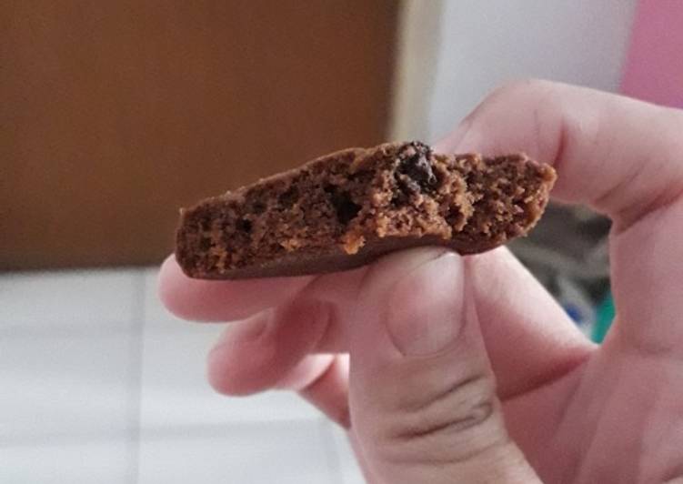 Bagaimana Membuat Chocolate butter cookies (good time kw) Anti Gagal