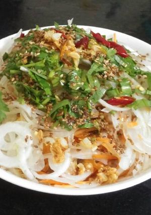 Hình của món Gỏi 5 phút.