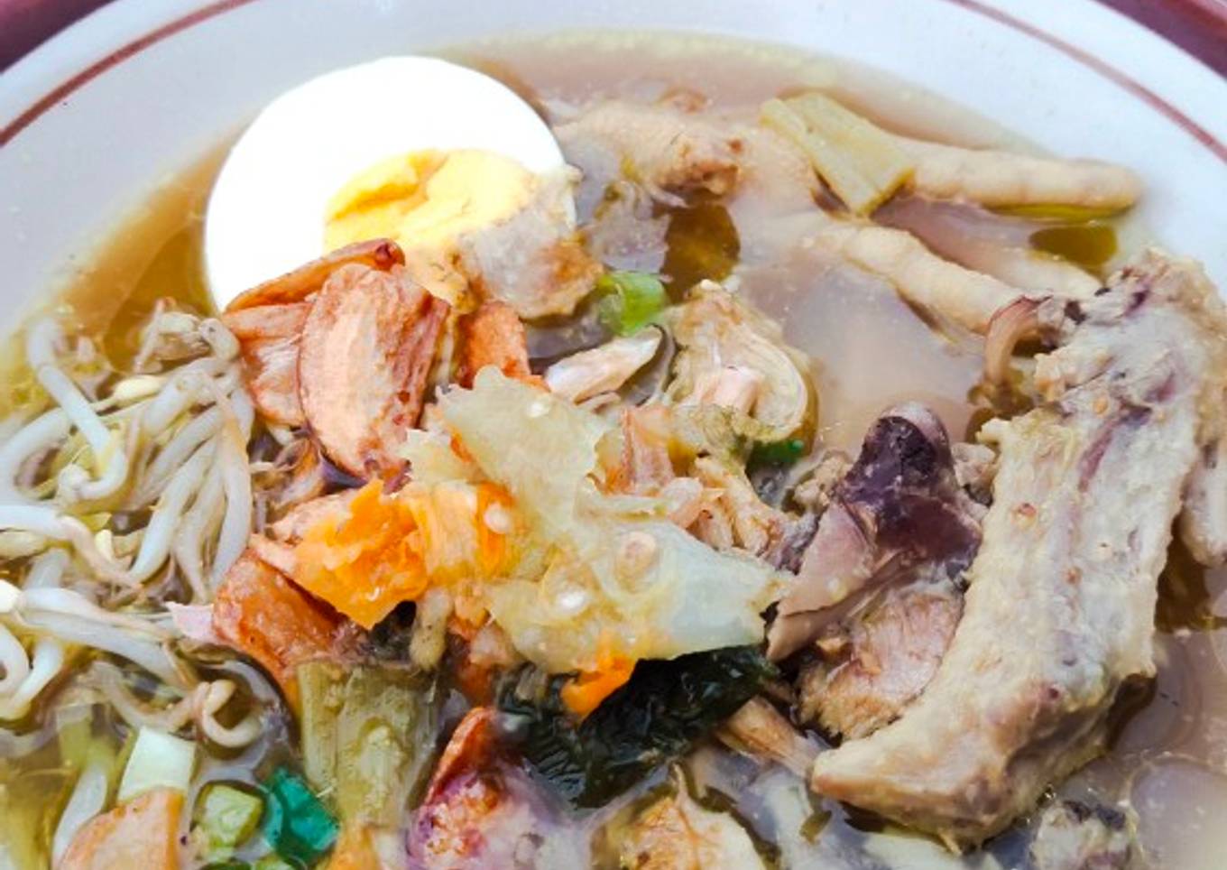 Soto ayam kudus simpel