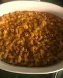 Pasta de coditos al horno