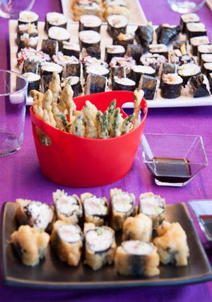 Una foto de Sushi