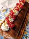 Rotolo di savoiardi alla Nutella e Ribes