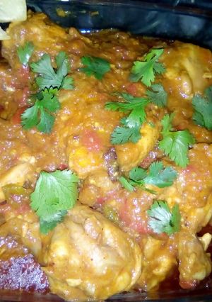 A picture of Chicken karahi😋😁.