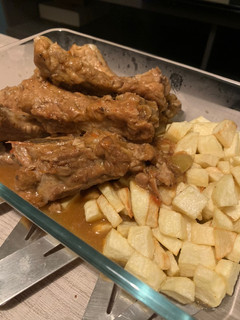 Una foto de Costillas asadas en olla express