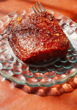 নলেন গুড়ের এগলেস কেক (Nolen gurer egg less cake recipe in Bengali) রেসিপির প্রধান ছবি