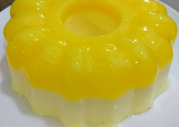 Puding busa nutrisari 😍👌