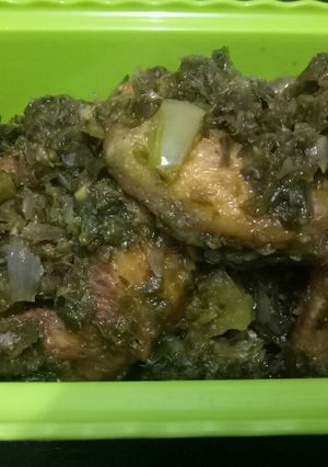 Foto resep Ayam sambal lombok ijo