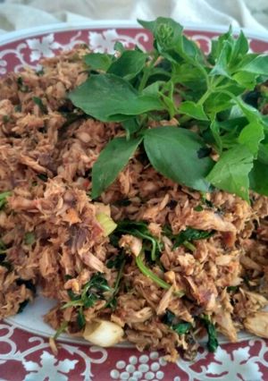 Foto resep Cuek tongkol suwir kemangi