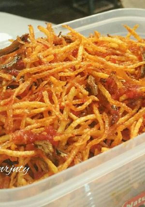 Foto resep Kering Kentang Teri Balado