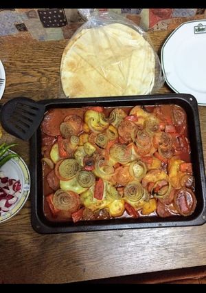 صورة لوصفة صينية كفته بالطماطم 😋😋😋😋😋