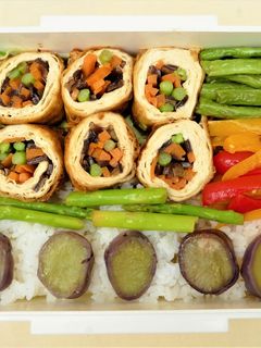 蔬食健康野餐盒 的食譜成品照片