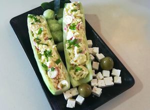 Una foto de Barcas de pepino