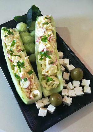 Una foto de Barcas de pepino