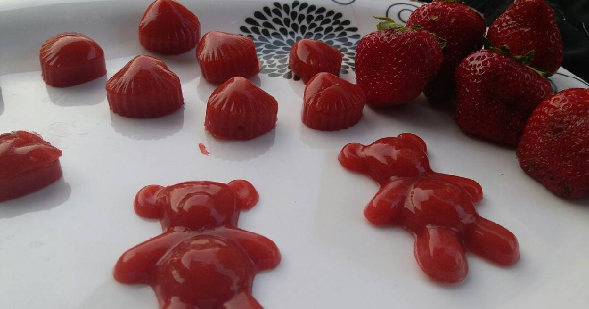 Healthy Fresh Fruits Gummy Bears Recipe By Deepa Totlani Cookpad