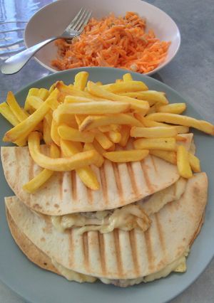 Une photo de Tortillas façon panini