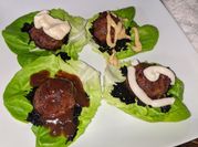 A picture of italian meat balls