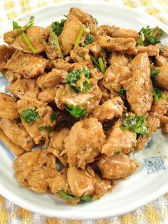 รูปของ ไก่กระเทียมพริกไทย