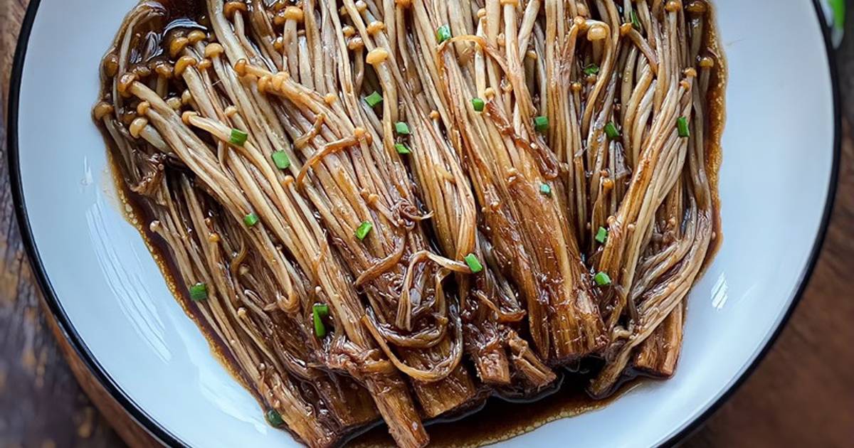 Resipi Enoki Butter Kicap oleh Aznie Khasri Cookpad