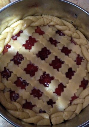 صورة لوصفة فطيره الفراوله 🍓