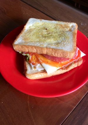 Foto resep Double Chesee Sandwich Crunchy