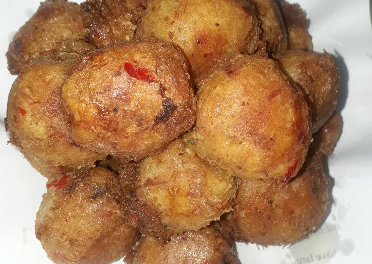 Steps to Prepare Ultimate Yam balls